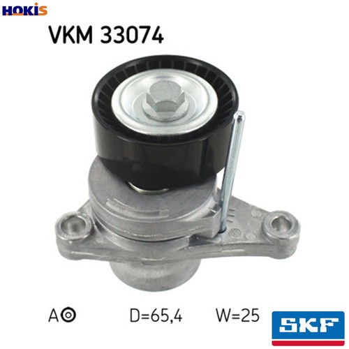 Belt tensioner vribbed - belt,