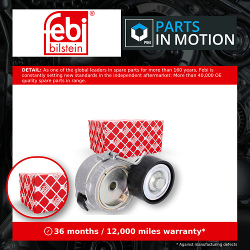 Aux belt tensioner 178939 febi - belt,