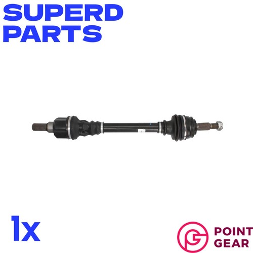 Drive axle shaft front - shaft, 662mm