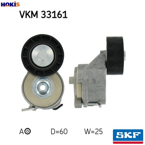 Belt tensioner vribbed - tensioner,