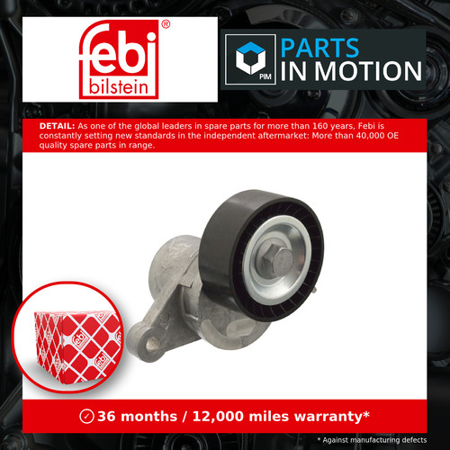 Aux belt tensioner fits - belt,