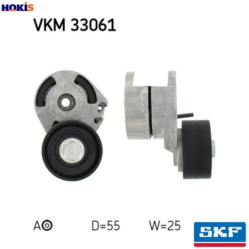 Belt tensioner vribbed - tensioner,